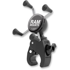 RAM Mounts X-Grip MC Mobilholder Kit Med "Tough-Claw" Til Store Smartphones & Tablet - Montering På Styr